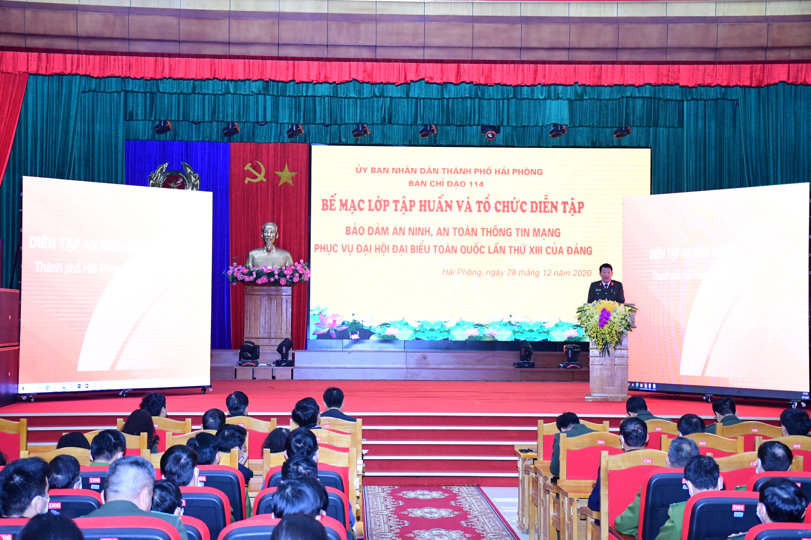 Ban chỉ đạo 114 thành phố: Diễn tập bảo đảm an toàn, an ninh mạng